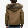 Chaqueta bomber Puffer Everest con capucha