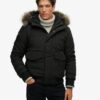 Chaqueta bomber Puffer Everest con capucha