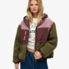 Chaqueta de felpa con capucha