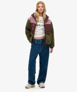 Chaqueta de felpa con capucha