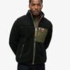Chaqueta de forro polar Borg de estilo Vintage retro
