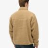 Chaqueta de forro polar Borg de estilo Vintage retro