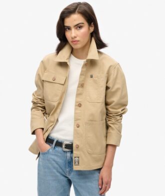 Chaqueta de trabajo bordada