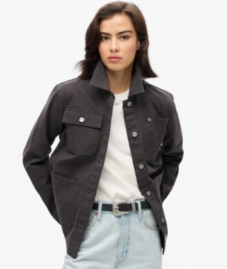 Chaqueta de trabajo bordada