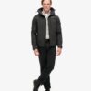 Chaqueta de trekking Hooded de softshell ripstop