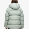 Chaqueta deportiva acolchada de media longitud con capucha Hooded
