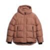 Chaqueta deportiva acolchada de media longitud con capucha Hooded