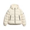 Chaqueta deportiva Puffer con capucha