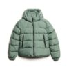 Chaqueta deportiva Puffer con capucha