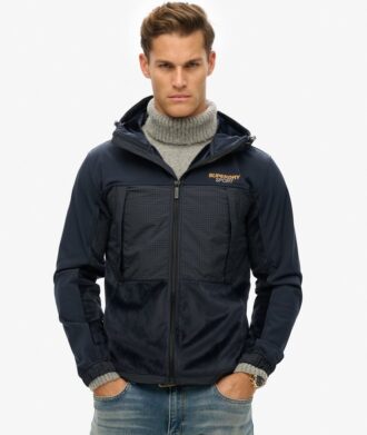 Chaqueta híbrida con capucha Trekker