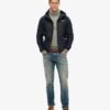 Chaqueta híbrida con capucha Trekker