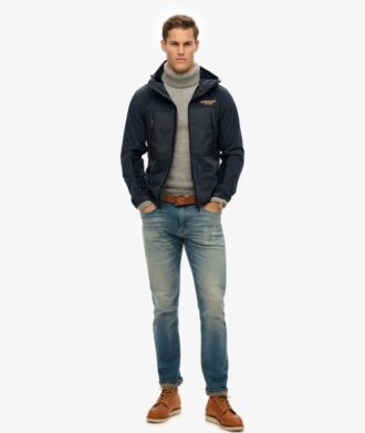 Chaqueta híbrida con capucha Trekker
