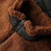 Chaqueta híbrida de forro polar Sherpa de estilo laboral