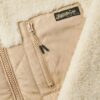 Chaqueta híbrida de forro polar Sherpa de estilo laboral
