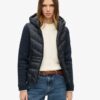 Chaqueta híbrida de punto Storm con capucha