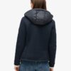 Chaqueta híbrida de punto Storm con capucha