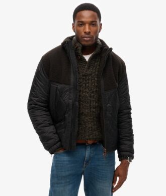 Chaqueta híbrida Quilted Sherpa