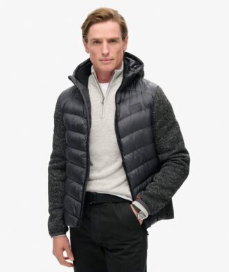 Chaqueta híbrida Storm de punto con capucha