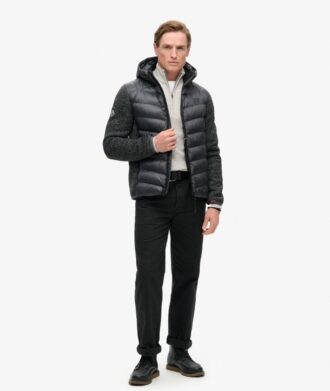 Chaqueta híbrida Storm de punto con capucha
