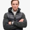 Chaqueta híbrida Storm de punto con capucha Chaqueta híbrida Storm de punto con capucha