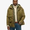 Chaqueta marinera Hooded con capucha y forro de algodón