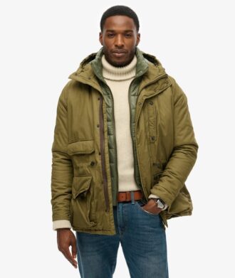 Chaqueta marinera Hooded con capucha y forro de algodón