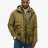 Chaqueta marinera Hooded con capucha y forro de algodón