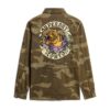 Chaqueta militar de campo bordada