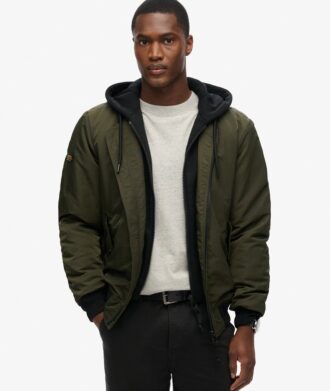 Chaqueta militar Hooded MA1