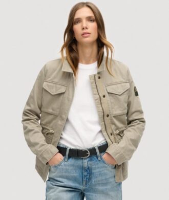 Chaqueta militar M65 bordada