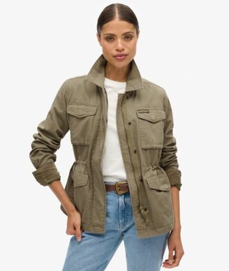Chaqueta militar M65 bordada