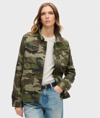 Chaqueta militar M65 bordada
