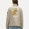 Chaqueta militar M65 bordada