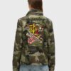 Chaqueta militar M65 bordada