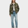Chaqueta militar M65 bordada