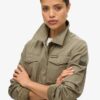 Chaqueta militar M65 bordada