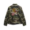 Chaqueta militar M65 bordada