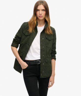 Chaqueta militar M65 con adornos