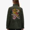 Chaqueta militar M65 con adornos