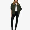 Chaqueta militar M65 con adornos