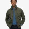 Chaqueta militar tipo overshirt Chaqueta militar tipo overshirt