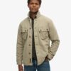 Chaqueta militar tipo overshirt Chaqueta militar tipo overshirt