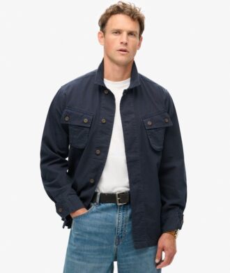 Chaqueta militar tipo overshirt