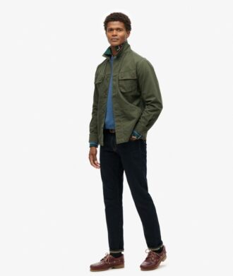 Chaqueta militar tipo overshirt