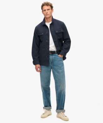 Chaqueta militar tipo overshirt