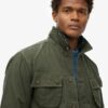 Chaqueta militar tipo overshirt Chaqueta militar tipo overshirt