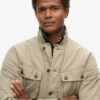 Chaqueta militar tipo overshirt Chaqueta militar tipo overshirt