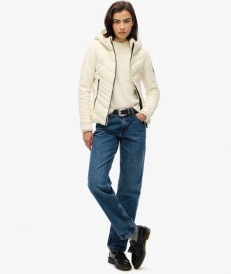 Chaqueta polar con capucha