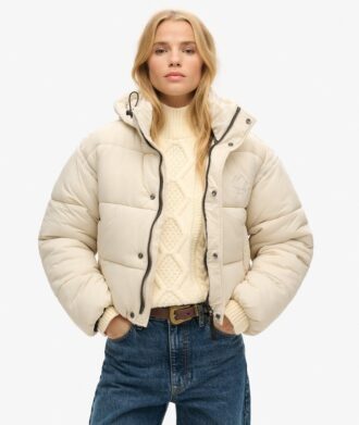 Chaqueta Puffer Cocoon de corte corto