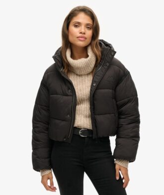 Chaqueta Puffer Cocoon de corte corto